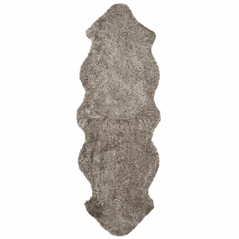 Skinnwille lampaantalja Curly tupla sahara 60x180 cm