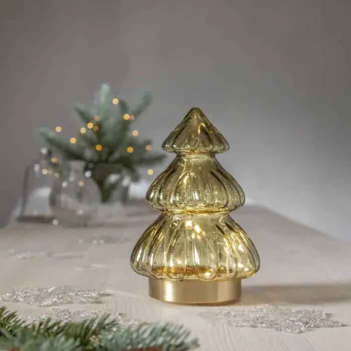 Abete lasikuusi vihreä Led- valolla