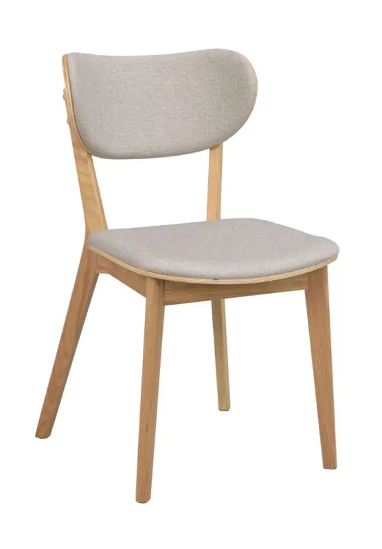 Rowico Kato ruokatuoli, tammi/beigeharmaa - Image 4