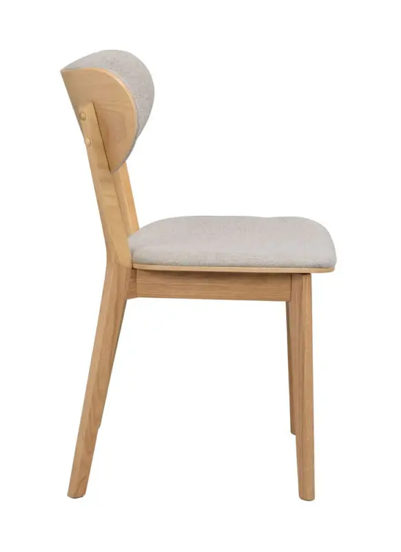 Rowico Kato ruokatuoli, tammi/beigeharmaa - Image 3