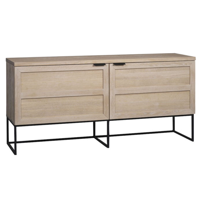 Rowico Everett senkki, valkopestytammi/musta