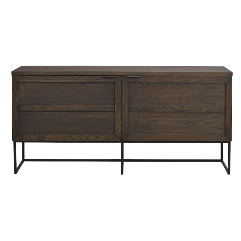 Rowico Everett senkki, ruskea tammi/musta