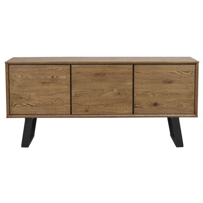 Rowico Melville senkki, ruskea tammi/musta