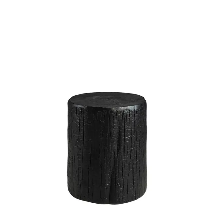 Artwood Logan side table/stool metal black