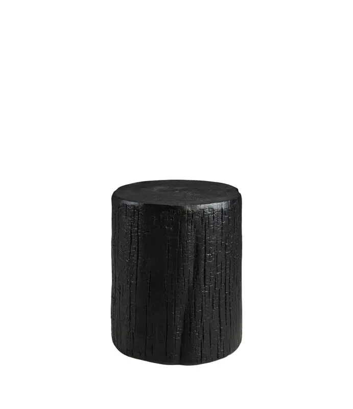 Artwood Logan side table/stool metal black
