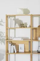 Rowico Holton korkea kirjahylly, tammi - Image 3