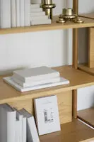 Rowico Holton korkea kirjahylly, tammi - Image 4