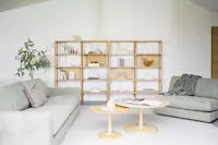 Rowico Holton korkea kirjahylly, tammi - Image 6