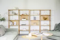 Rowico Holton korkea kirjahylly, tammi - Image 7