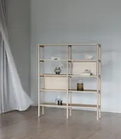 Rowico Holton korkea kirjahylly, tammi - Image 9