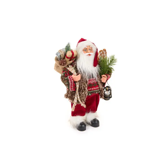 Joulupukki ja lumikengät 60cm