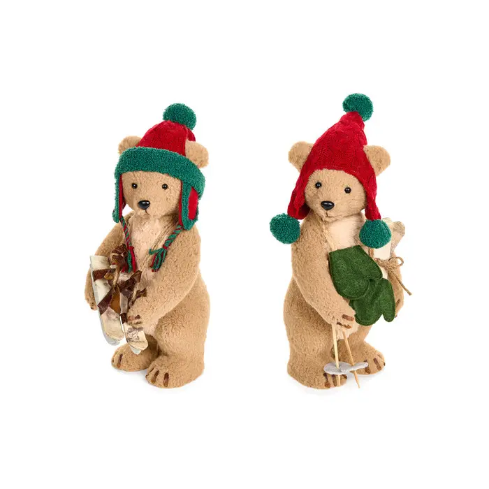 Nalle ja luistimet 19x14x42cm