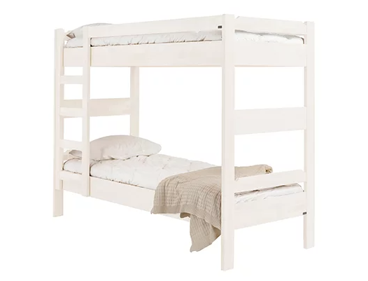 Kuusamo kerrossänky 80x200cm, valkoinen