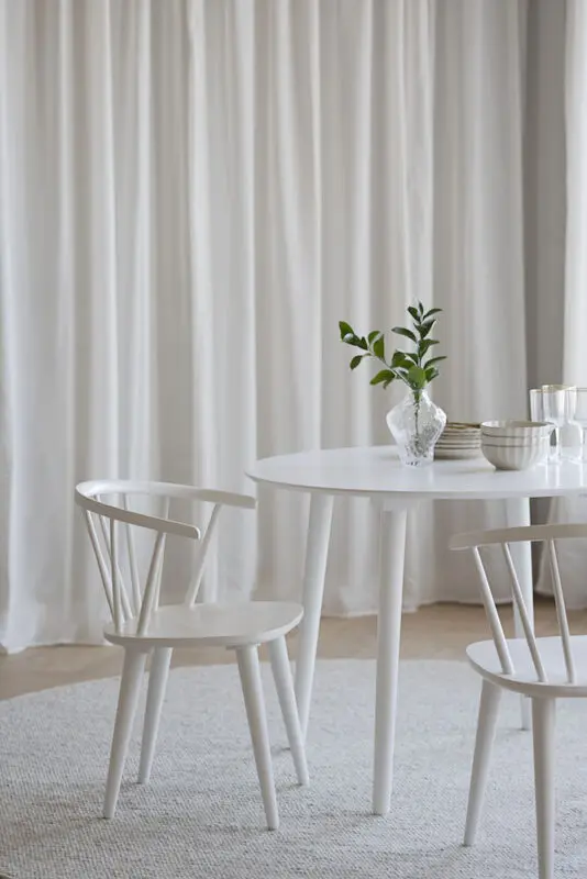 Rowico Lotta pyöreä ruokapöytä, valkoinen - Image 5