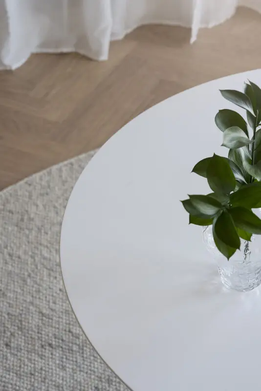 Rowico Lotta pyöreä ruokapöytä, valkoinen - Image 8