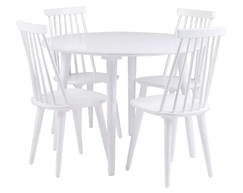 Rowico Lotta pyöreä ruokapöytä, valkoinen - Image 2