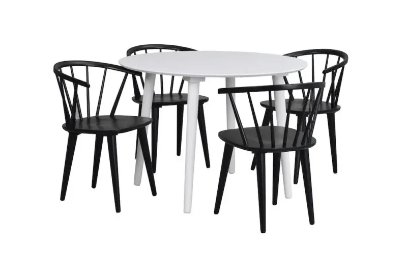 Rowico Lotta pyöreä ruokapöytä, valkoinen - Image 3