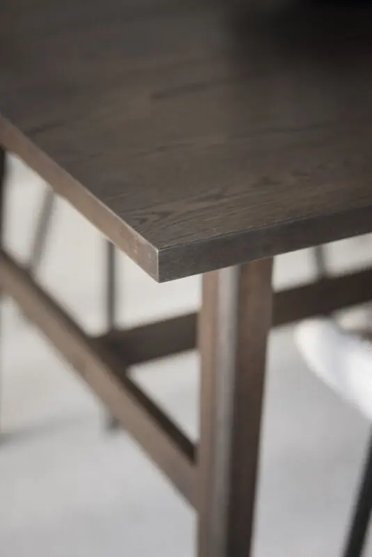 Rowico Plainfield ruokapöytä 100x220cm ruskea - Image 5