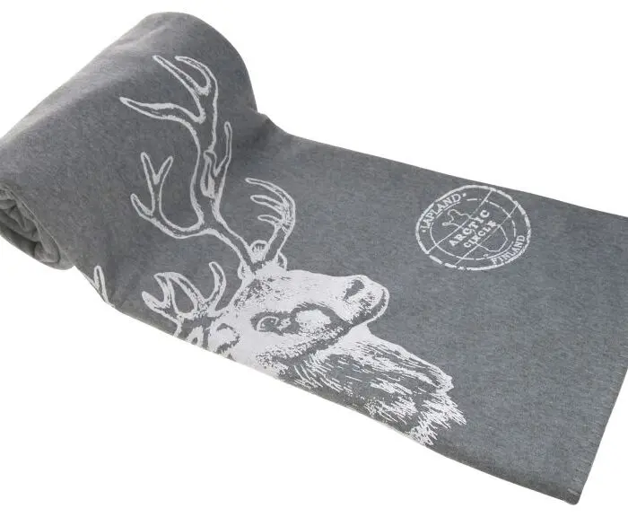 Poro peitto 140x160cm harmaa