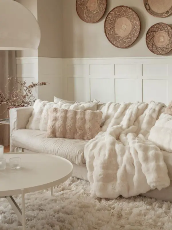 Skinnwille Misty Tyyny Beige 60x40cm - Image 4