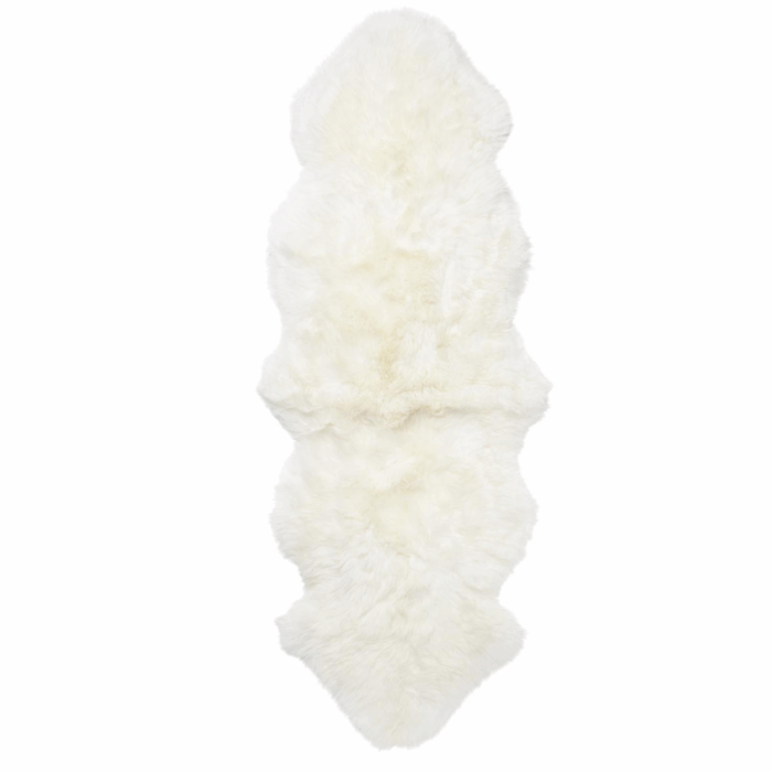 Skinnwille lampaantalja Gently tupla valkoinen