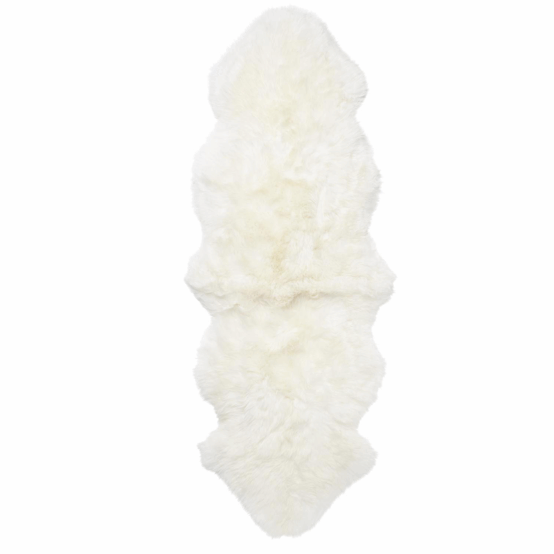 Skinnwille lampaantalja Gently tupla valkoinen