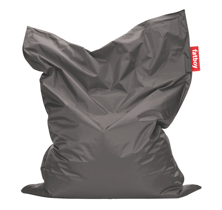 Fatboy Original tummanharmaa