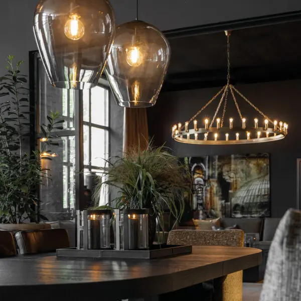 Artwood Crown M brass antigue (20 polttimon) - Image 3