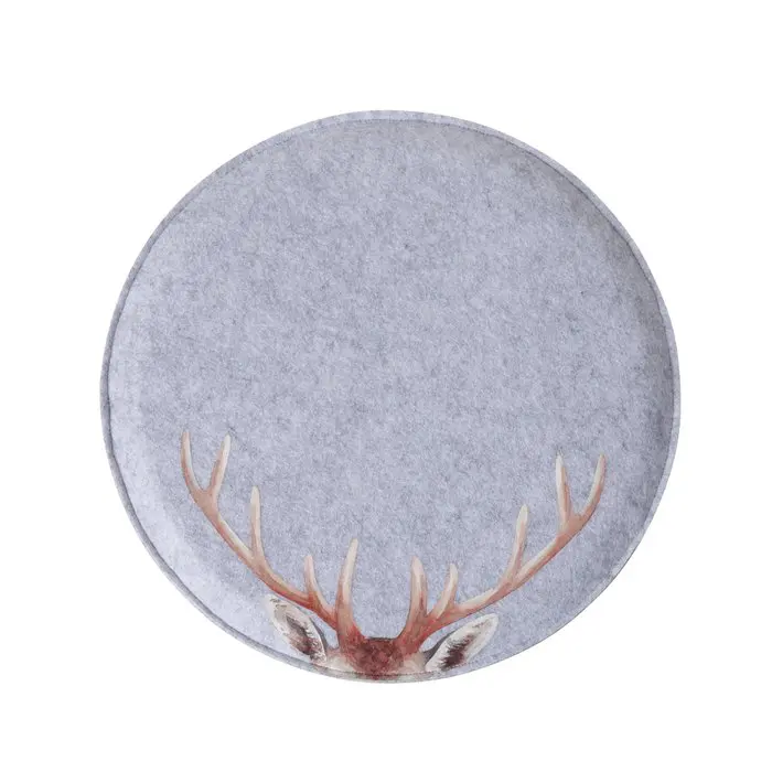 Istuinpehmuste Aspen 34,5 cm vaaleaharmaa