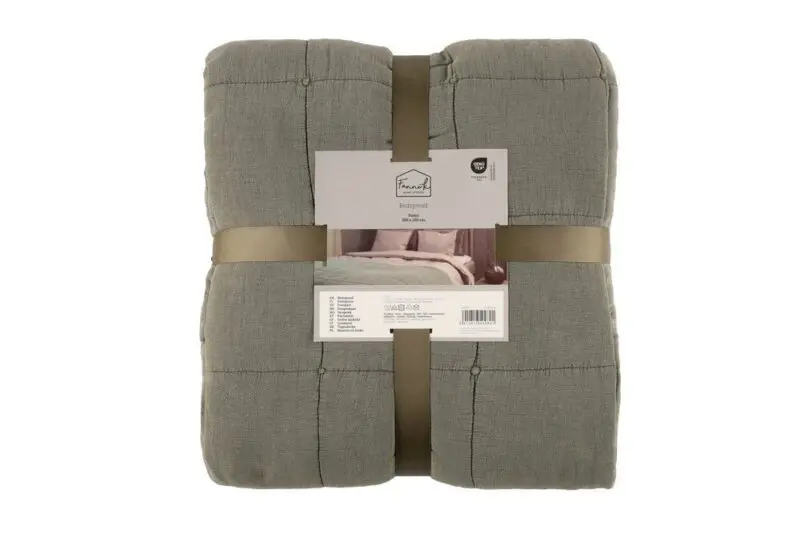 Päiväpeitto Sumu 150x250cm agavenvihreä