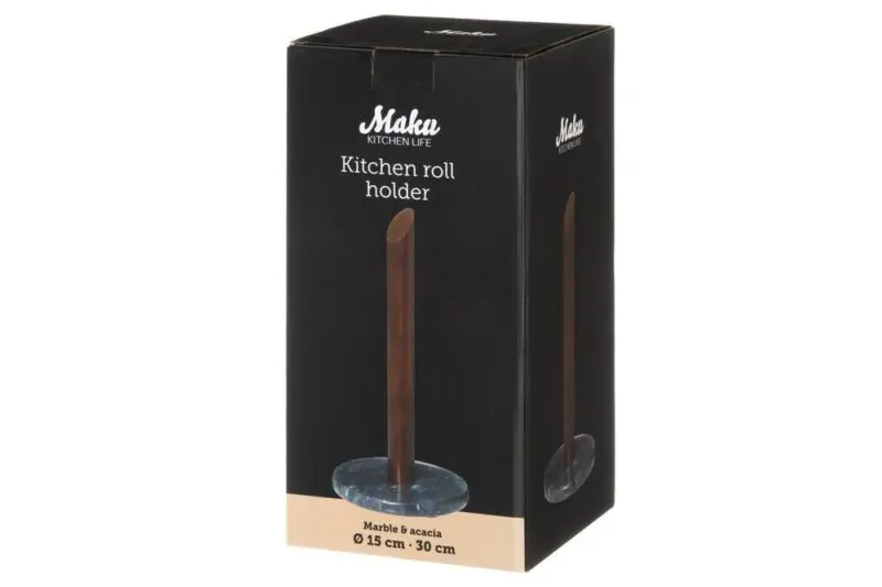 Talouspaperiteline marmori musta 30 cm - Image 2