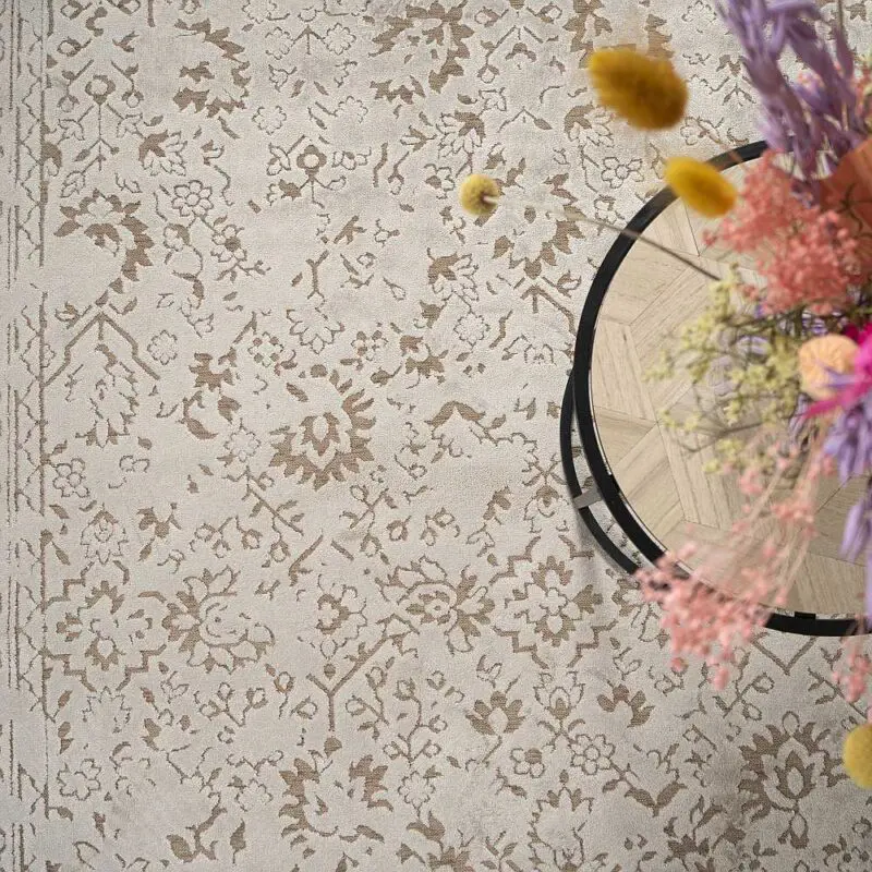 Viskoosimatto Elisabeth, shampanja - Image 4