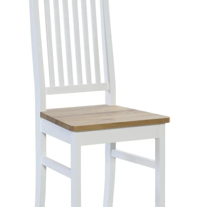 Rustiikki Emmi tuoli valk/tammi