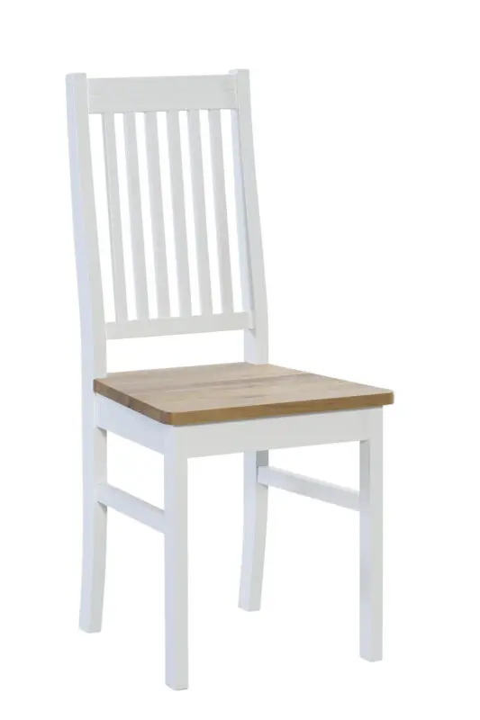 Rustiikki Emmi tuoli valk/tammi
