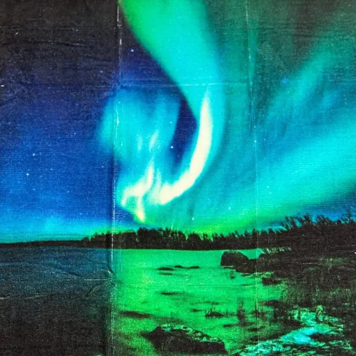 Lapland Revontulet kylpypyyhe 75x150cm