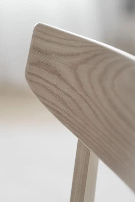 Rowico Ami ruokatuoli, valkovahattu tammi/ beige-harmaa - Image 7