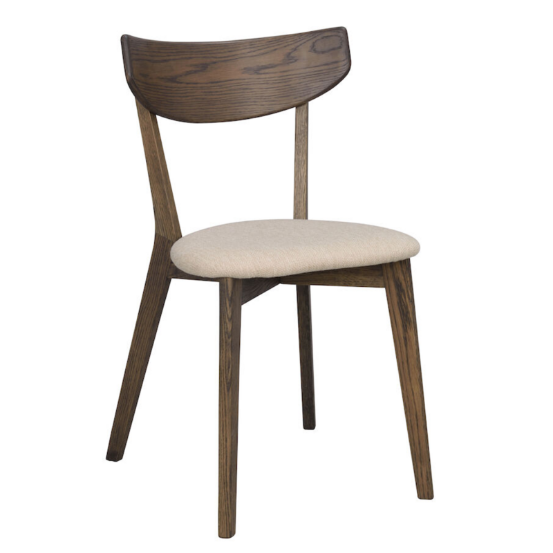 Rowico Ami ruokatuoli, ruskea/ beige