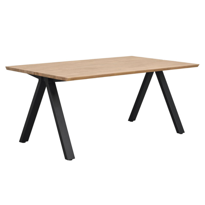 Rowico Carradale ruokapöytä 100x170cm, tammi V-jalalla