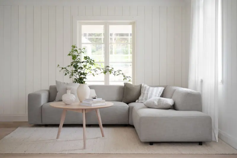 Rowico Yumi sohvapöytä pyöreä 90cm, valkopesty tammi - Image 3