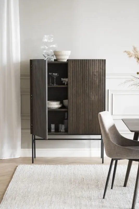 Rowico Halifax kaappi, ruskea - Image 3