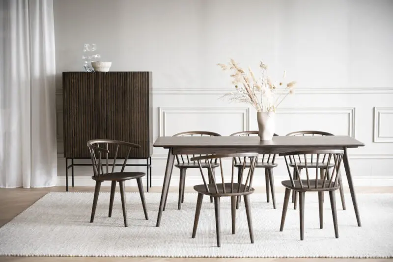 Rowico Halifax kaappi, ruskea - Image 4