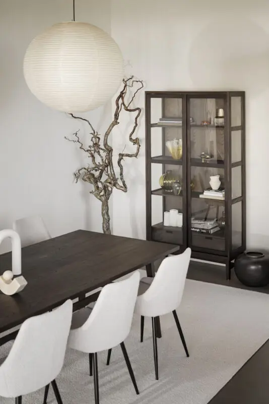 Rowico Hazelton vitriini, ruskea - Image 8