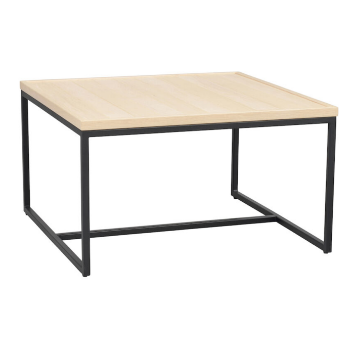 Rowico Deerfield sohvapöytä 80x80 cm valkopesty