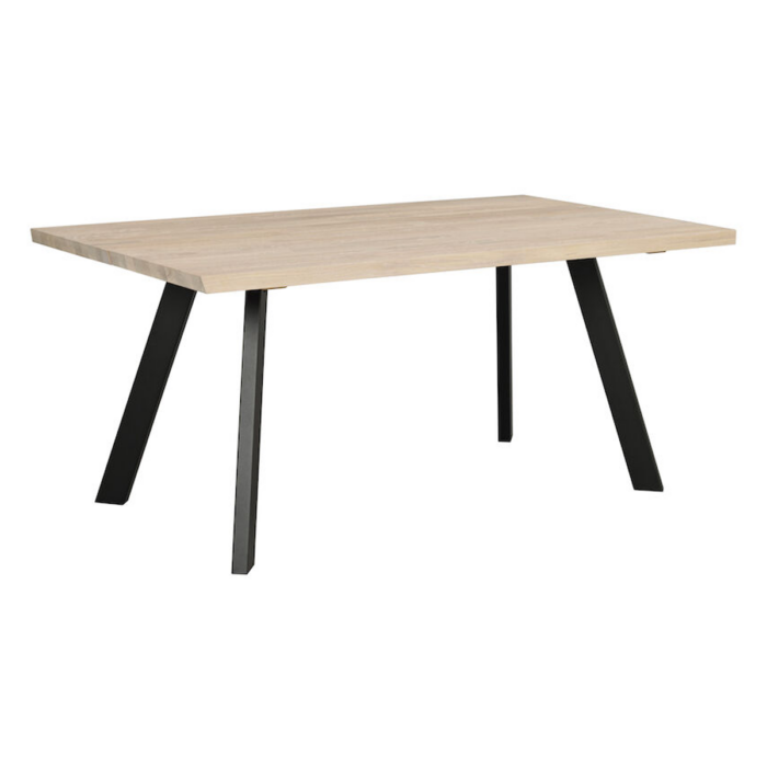 Rowico Fred ruokapöytä 95x170cm, valkopesty tammi