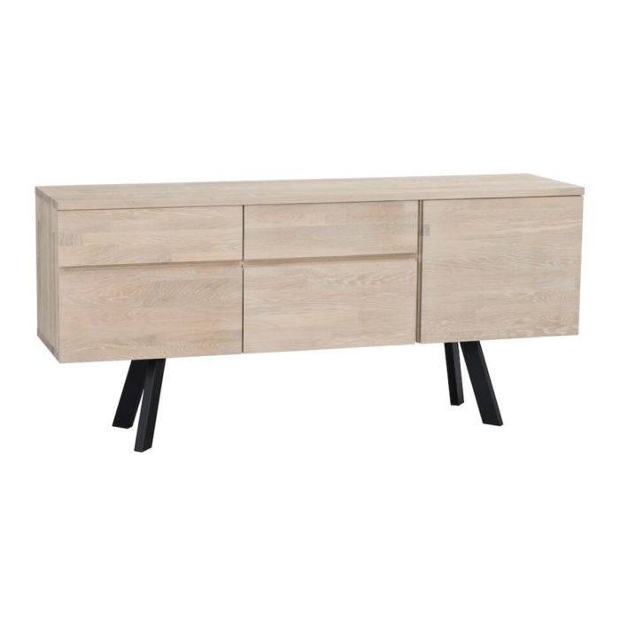 Rowico Fred senkki 170cm, valkopesty tammi