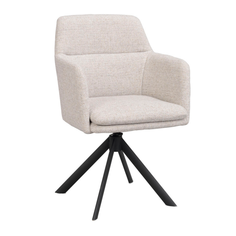 Rowico Gladstone käsinojatuoli, beige