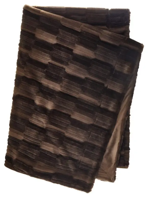 Skinnwille Browny blanket M Chocolate 120x180 cm - Image 4