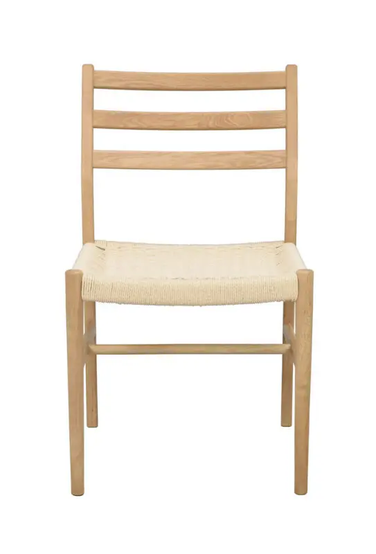 Rowico Harlan ruokailutuoli tammi/ punottu istuin - Image 6