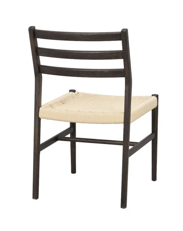 Rowico Harlan ruokailutuoli ruskea/ punottu istuin - Image 6