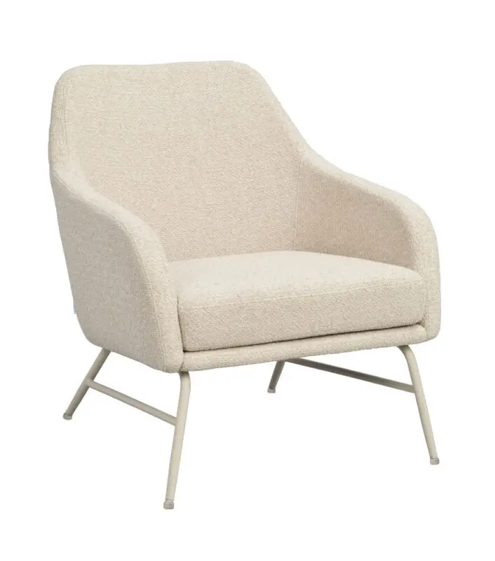 Rowico Eldwin lounge nojatuoli, beige - Image 6